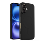 ShieldCase® ShieldCase iPhone 16 Siliconen MagSafe back cover (zwart)