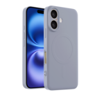 ShieldCase® ShieldCase iPhone 16 Siliconen MagSafe back cover (lila)