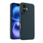 ShieldCase® ShieldCase iPhone 16 Plus Siliconen MagSafe back cover (donkerblauw)