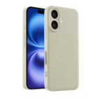 ShieldCase® ShieldCase iPhone 16 Plus Siliconen MagSafe back cover (beige)