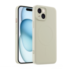 ShieldCase® ShieldCase iPhone 15 Siliconen MagSafe back cover (beige)