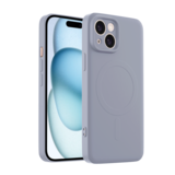 ShieldCase® iPhone 13 Siliconen MagSafe back cover (lila)