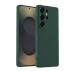 ShieldCase® ShieldCase Samsung Galaxy S25 Ultra siliconen MagSafe back cover (donkergroen)