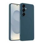 ShieldCase® ShieldCase Samsung Galaxy S25 siliconen MagSafe back cover (donkerblauw)