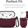 ShieldCase® Shieldcase Airpods Pro silicone case (burgundy) ShieldCase® Shieldcase Airpods Pro silicone case (burgundy)
