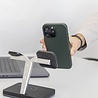 Coverzs Coverzs iPhone 15 Pro luxe leren MagSafe case (donkergroen) Coverzs Coverzs iPhone 15 Pro luxe leren MagSafe case (donkergroen)