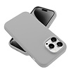 Coverzs Coverzs iPhone 16 Pro luxe siliconen MagSafe hoesje (grijs)