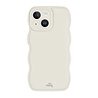xoxo Wildhearts xoxo Wildhearts Glossy Wavy Case Beige - iPhone 13 hoesje xoxo Wildhearts xoxo Wildhearts Glossy Wavy Case Beige - iPhone 13 hoesje
