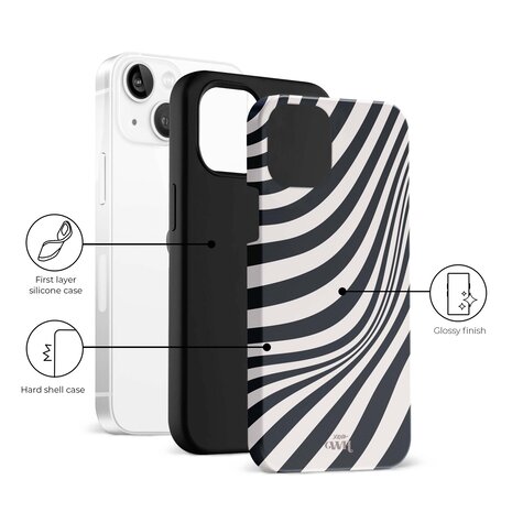 xoxo Wildhearts xoxo Wildhearts Optical Illusion - iPhone 13 hoesje