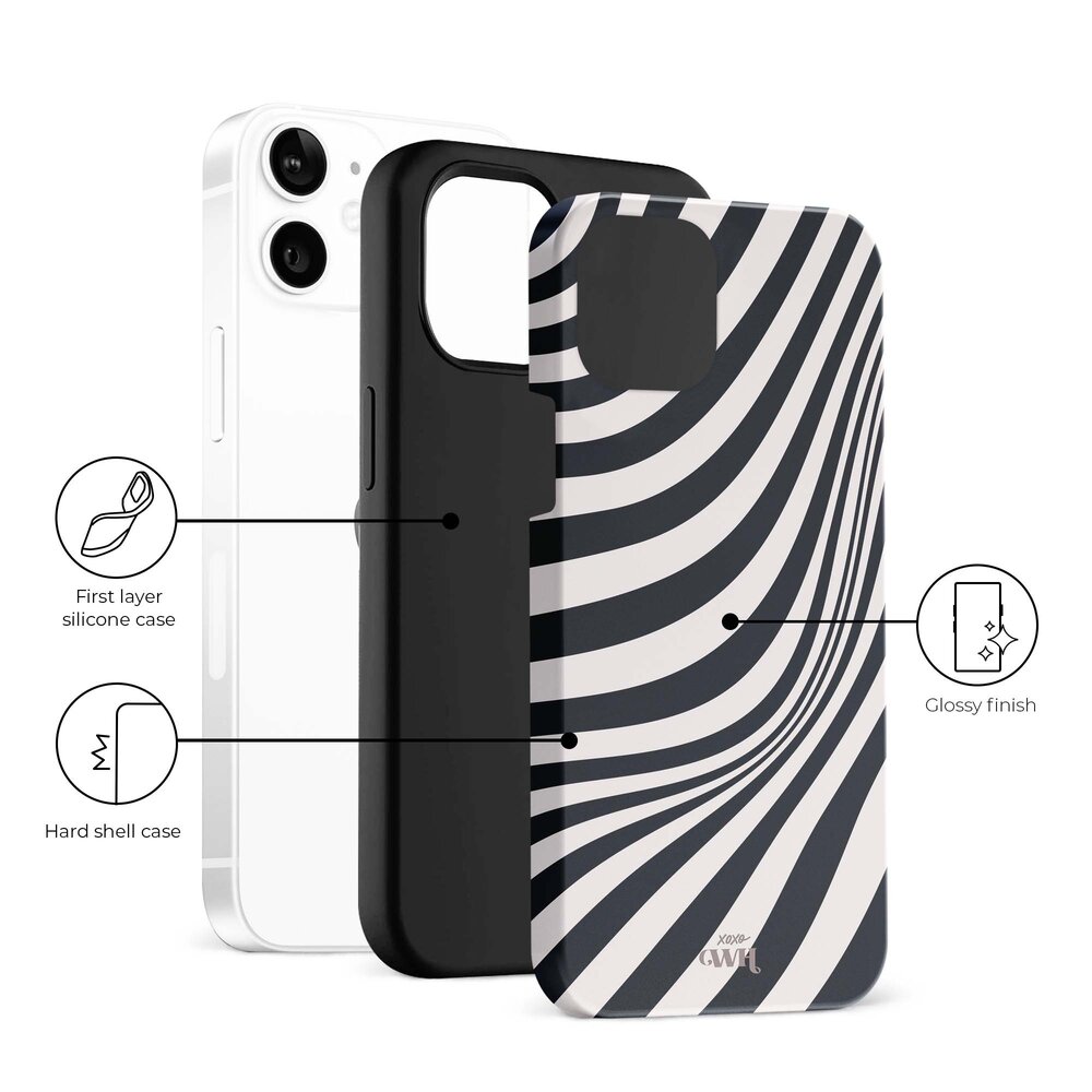 xoxo Wildhearts xoxo Wildhearts Optical Illusion - iPhone 11 hoesje