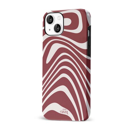 xoxo Wildhearts xoxo Wildhearts Boogie Wonderland Red - iPhone 14 hoesje xoxo Wildhearts xoxo Wildhearts Boogie Wonderland Red - iPhone 14 hoesje