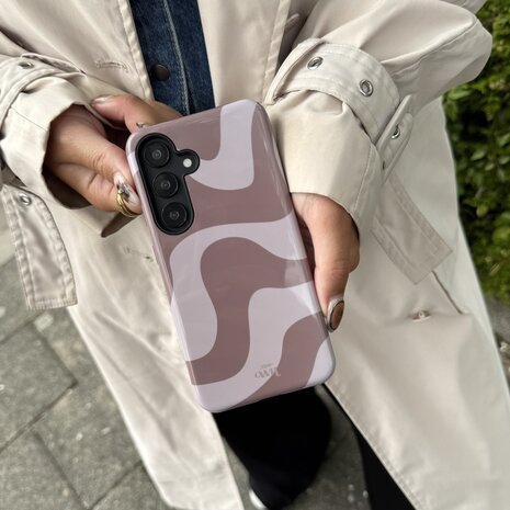 xoxo Wildhearts xoxo Wildhearts Ride With Me Brown - Samsung Galaxy S24 hoesje xoxo Wildhearts xoxo Wildhearts Ride With Me Brown - Samsung Galaxy S24 hoesje