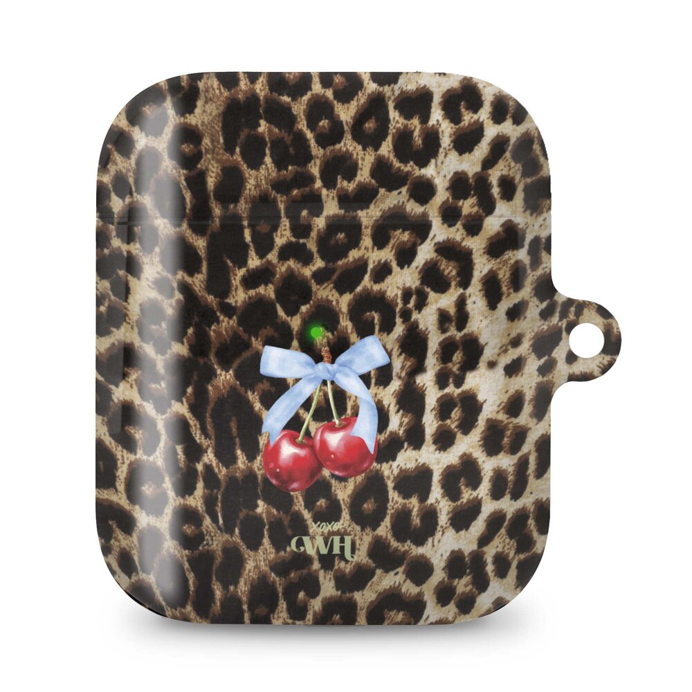 xoxo Wildhearts xoxo Wildhearts AirPods 1 & 2 - Cherry Wild hoesje