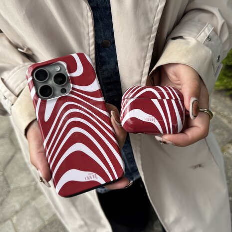 xoxo Wildhearts xoxo Wildhearts AirPods Pro 2 - Boogie Wonderland Red hoesje