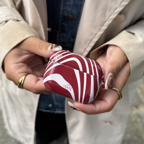 xoxo Wildhearts xoxo Wildhearts AirPods Pro 2 - Boogie Wonderland Red hoesje