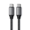 Satechi Satechi USB-C to USB-C oplaadkabel (25cm) Satechi Satechi USB-C to USB-C oplaadkabel (25cm)