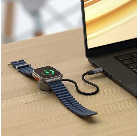 Satechi Satechi Apple Watch USB-C oplaadkabel Satechi Satechi Apple Watch USB-C oplaadkabel