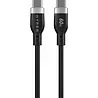 Hyper Hyper HyperJuice USB-C 60W oplaadkabel (zwart) Hyper Hyper HyperJuice USB-C 60W oplaadkabel (zwart)