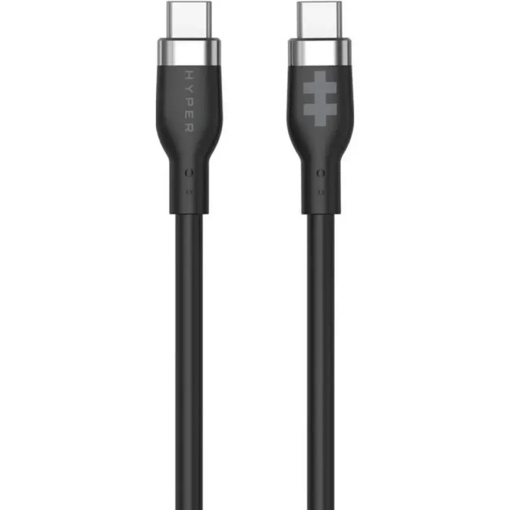 Hyper Hyper HyperJuice USB-C 60W oplaadkabel (zwart) Hyper Hyper HyperJuice USB-C 60W oplaadkabel (zwart)
