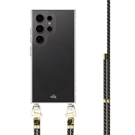 xoxo Wildhearts xoxo Wildhearts Samsung Galaxy S23 Ultra - Gold Goddess hoesje met koord xoxo Wildhearts xoxo Wildhearts Samsung Galaxy S23 Ultra - Gold Goddess hoesje met koord