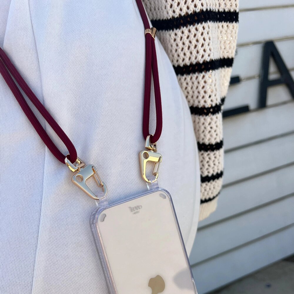 xoxo Wildhearts xoxo Wildhearts Samsung Galaxy S23 Ultra - Red Rules hoesje met koord xoxo Wildhearts xoxo Wildhearts Samsung Galaxy S23 Ultra - Red Rules hoesje met koord