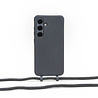 Coverzs Coverzs Samsung Galaxy S25 Plus siliconen hoesje met koord (zwart) Coverzs Coverzs Samsung Galaxy S25 Plus siliconen hoesje met koord (zwart)