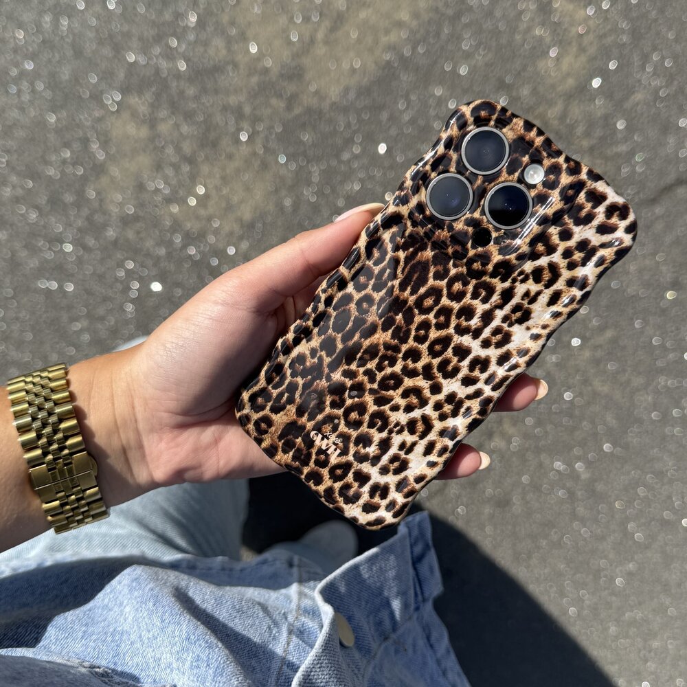 xoxo Wildhearts xoxo Wildhearts Glossy Wavy Case Wild Soul - iPhone 14 Pro Max hoesje