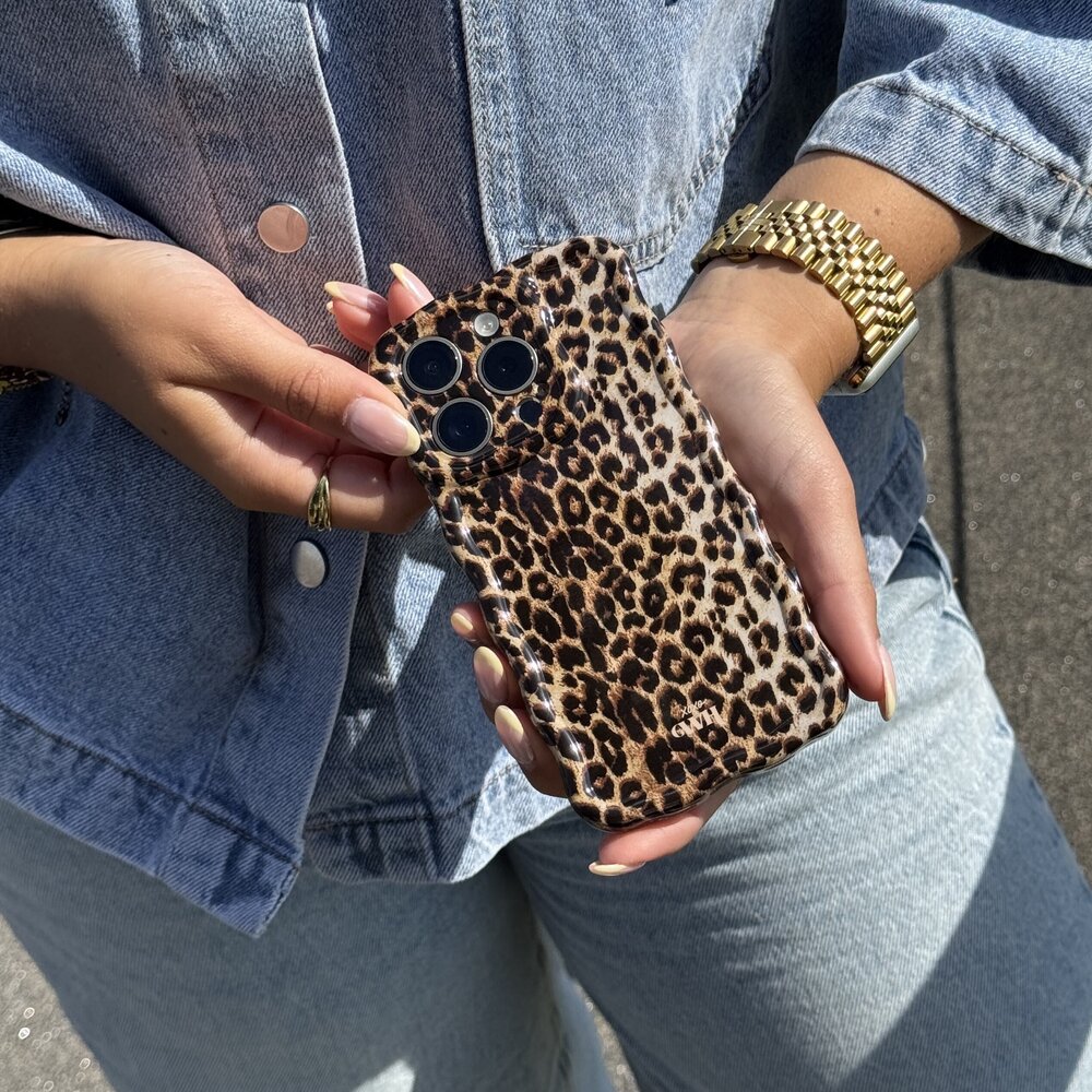 xoxo Wildhearts xoxo Wildhearts Glossy Wavy Case Wild Soul - iPhone 14 Pro Max hoesje