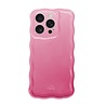 xoxo Wildhearts xoxo Wildhearts Glossy Wavy Case Pink Sorbet - iPhone 13 Pro hoesje xoxo Wildhearts xoxo Wildhearts Glossy Wavy Case Pink Sorbet - iPhone 13 Pro hoesje