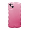 xoxo Wildhearts xoxo Wildhearts Glossy Wavy Case Pink Sorbet - iPhone 13 hoesje xoxo Wildhearts xoxo Wildhearts Glossy Wavy Case Pink Sorbet - iPhone 13 hoesje