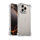 Ceezs Ceezs iPhone 15 Pro Max TPU Shock case met camerabescherming (transparant)