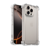 Ceezs iPhone 15 Pro Max TPU Shock case met camerabescherming (transparant) Ceezs iPhone 15 Pro Max TPU Shock case met camerabescherming (transparant)