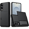 ShieldCase® ShieldCase Samsung Galaxy S25 Edge Kaarthouder case met slider (zwart) ShieldCase® ShieldCase Samsung Galaxy S25 Edge Kaarthouder case met slider (zwart)