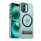 Coverzs Coverzs iPhone 16 MagSafe hardcase met standaard (zwart)