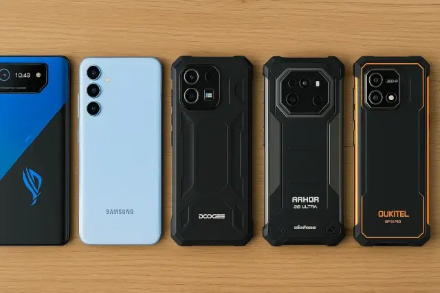 telefoons met 6000 mah batterij