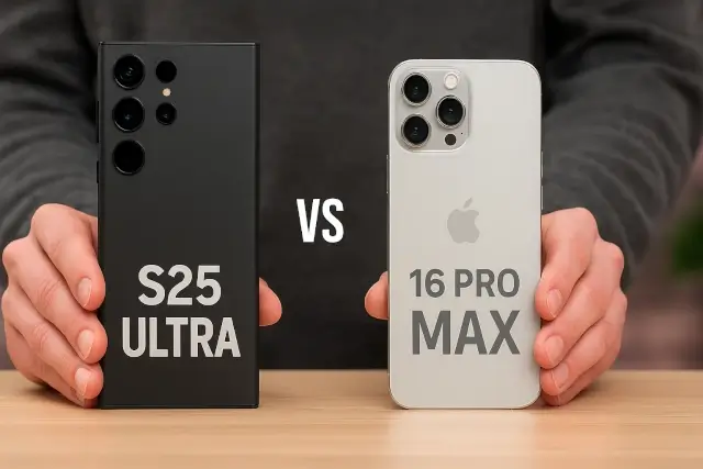 Samsung Galaxy S25 Ultra vs iPhone 16 Pro Max