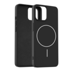 Coverzs Coverzs iPhone 15 MagSafe siliconen  hoesje (zwart)