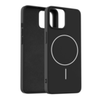 Coverzs Coverzs iPhone 14 MagSafe siliconen  hoesje (zwart)