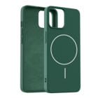 Coverzs Coverzs iPhone 15 MagSafe siliconen  hoesje (groen)