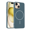 Coverzs Coverzs iPhone 13 MagSafe siliconen hoesje (donkerblauw) Coverzs Coverzs iPhone 13 MagSafe siliconen hoesje (donkerblauw)