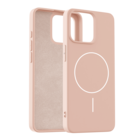 Coverzs Coverzs iPhone 15 Pro Max MagSafe siliconen  hoesje (lichtroze)