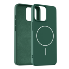 Coverzs Coverzs iPhone 14 Pro Max MagSafe siliconen  hoesje (groen)