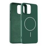 Coverzs iPhone 14 Pro MagSafe siliconen 'slim' hoesje (groen)