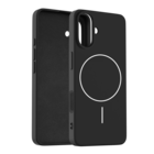 Coverzs Coverzs iPhone 16 Plus MagSafe siliconen  hoesje (zwart)