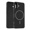 Coverzs Coverzs iPhone 16 MagSafe siliconen  hoesje (zwart)