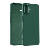 Coverzs iPhone 16 Plus MagSafe siliconen 'slim' hoesje (groen)