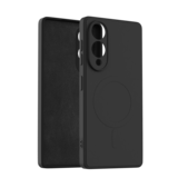 ShieldCase® Samsung Galaxy S25 Edge siliconen MagSafe back cover (zwart)