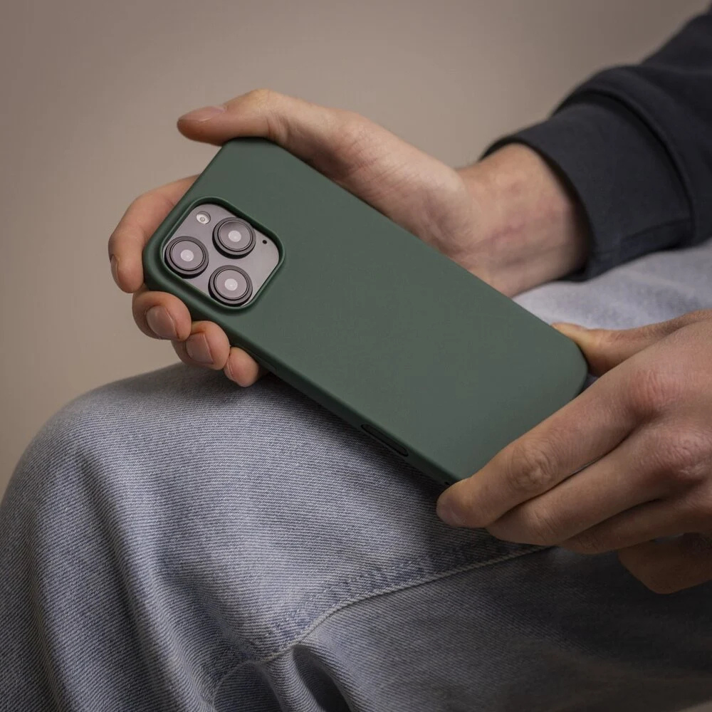 Ceezs Ceezs iPhone 12 hoesje siliconen groen