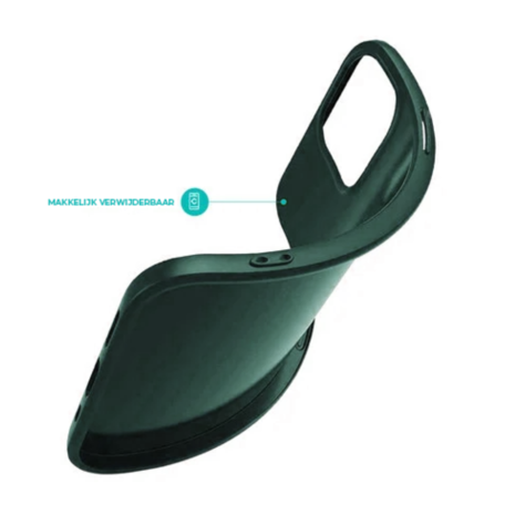 Ceezs Ceezs iPhone 16 Pro Max hoesje siliconen (donkergroen)