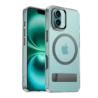 Coverzs Coverzs iPhone 16 Plus MagSafe hardcase met standaard (grijs)